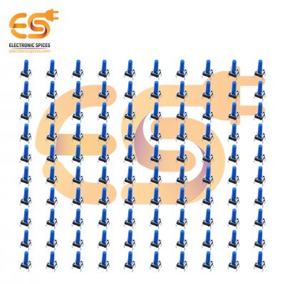 6 x 6 x 14mm Blue Color Tactile Momentary Push Button Switches Pack of 200pcs